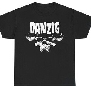 Danzig Skull Graphic Retro Metal Band Unisex T-Shirt  73
